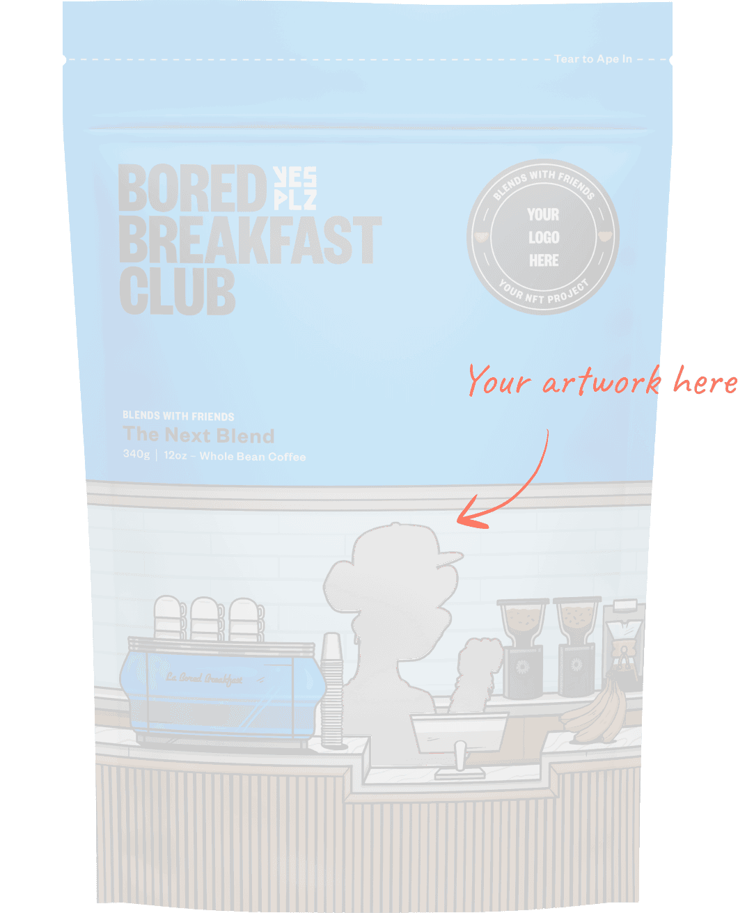 Blends with Friends bag